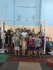 спортивном зале проходят ежедневные тренировки с казачатами села Великовечного